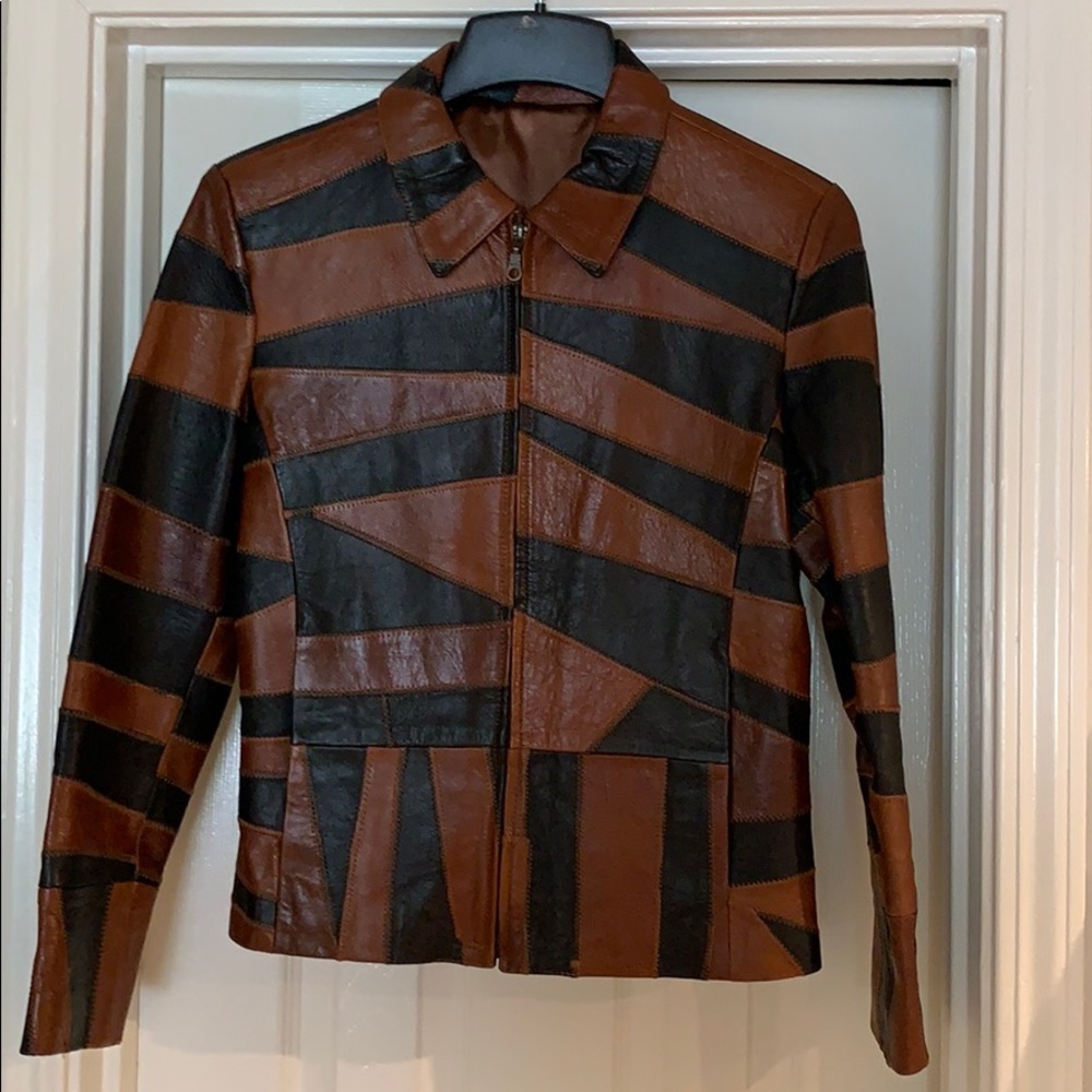 Leather jacket